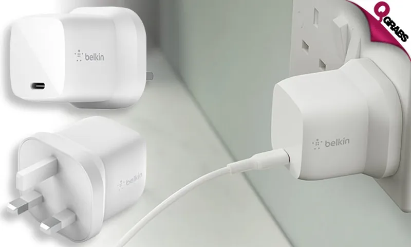 Belkin Boost Charge 30W USB-C Wall Charger!